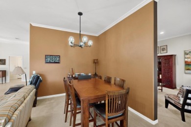 Charming 3-bedroom Trova with extended golf cart garage and on Wildhorse Golf Club of Robson Ranch in Texas - for sale on GolfHomes.com, golf home, golf lot