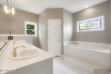 Step inside this beautifully built home with a grand on Cherokee Valley Golf Course in Mississippi - for sale on GolfHomes.com, golf home, golf lot