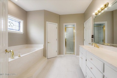 Step inside this beautifully built home with a grand on Cherokee Valley Golf Course in Mississippi - for sale on GolfHomes.com, golf home, golf lot