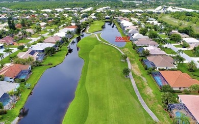 Experience serene lakeside and golf course living in this on Spanish Wells Golf and Country Club in Florida - for sale on GolfHomes.com, golf home, golf lot