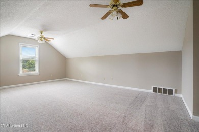 Step inside this beautifully built home with a grand on Cherokee Valley Golf Course in Mississippi - for sale on GolfHomes.com, golf home, golf lot