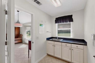 Charming 3-bedroom Trova with extended golf cart garage and on Wildhorse Golf Club of Robson Ranch in Texas - for sale on GolfHomes.com, golf home, golf lot