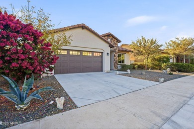 This welcoming bungalow offers low-maintenance desert on Verrado Golf Club - Victory in Arizona - for sale on GolfHomes.com, golf home, golf lot