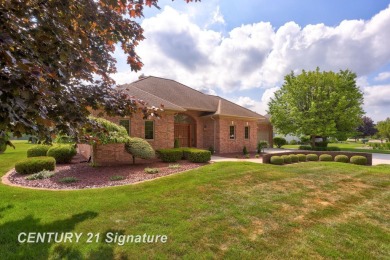 This all brick home, has everything you will need for easy on The Sawmill Golf Club in Michigan - for sale on GolfHomes.com, golf home, golf lot