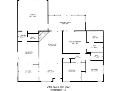 LOCATION, LOCATION, LOCATION! Outstanding 3 Bedroom, 3 Bathroom on Canyon Creek Country Club in Texas - for sale on GolfHomes.com, golf home, golf lot