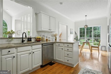 Enjoy country club living in this beautifully updated 3-bedroom on Fairfield Plantation Golf and Country Club in Georgia - for sale on GolfHomes.com, golf home, golf lot