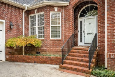 Quality craftsmanship in this one level brick home perfectly on Cobbs Glen Country Club in South Carolina - for sale on GolfHomes.com, golf home, golf lot