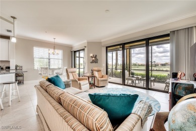 The stunning Corsica design is perfectly situated inside a on Pelican Preserve Golf Club in Florida - for sale on GolfHomes.com, golf home, golf lot
