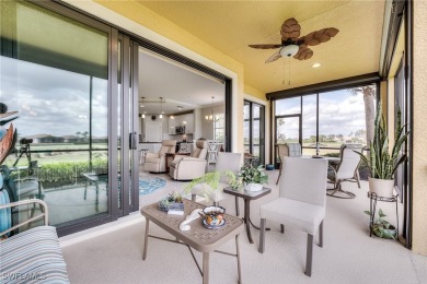 The stunning Corsica design is perfectly situated inside a on Pelican Preserve Golf Club in Florida - for sale on GolfHomes.com, golf home, golf lot