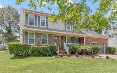 Classic Colonial with golf course views blends timeless charm on Honey Bee Golf Club in Virginia - for sale on GolfHomes.com, golf home, golf lot