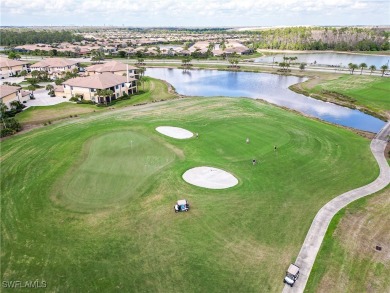 The stunning Corsica design is perfectly situated inside a on Pelican Preserve Golf Club in Florida - for sale on GolfHomes.com, golf home, golf lot