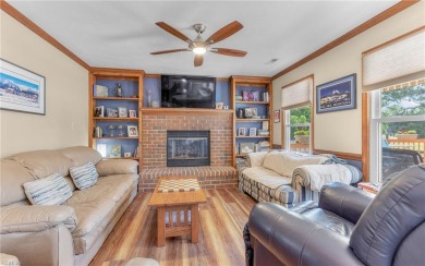 Classic Colonial with golf course views blends timeless charm on Honey Bee Golf Club in Virginia - for sale on GolfHomes.com, golf home, golf lot