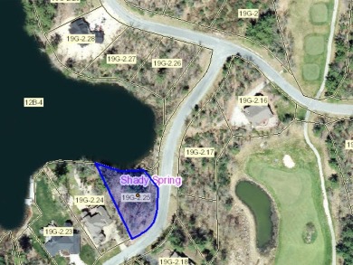 LAKE LOT - Lot has over 120' of lake frontage!  Situated in a on Glade Springs Resort Golf Course in West Virginia - for sale on GolfHomes.com, golf home, golf lot