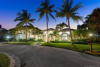 Prestigious Sailfish Point residence, spanning 7,600 sf, was on Sailfish Point Golf Club, Inc. in Florida - for sale on GolfHomes.com, golf home, golf lot