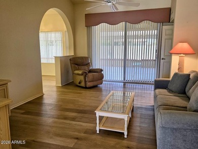 Very well-cared for, fully furnished two bedroom/two bath home on Trail Ridge Golf Course in Arizona - for sale on GolfHomes.com, golf home, golf lot