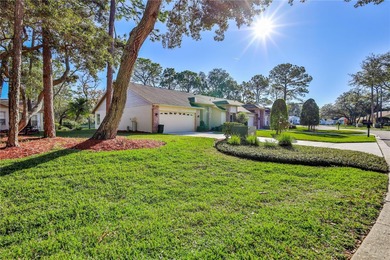The POND Views are amazing at this beautifully updated, end unit on Timber Pines Golf Course in Florida - for sale on GolfHomes.com, golf home, golf lot