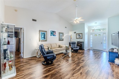 The POND Views are amazing at this beautifully updated, end unit on Timber Pines Golf Course in Florida - for sale on GolfHomes.com, golf home, golf lot