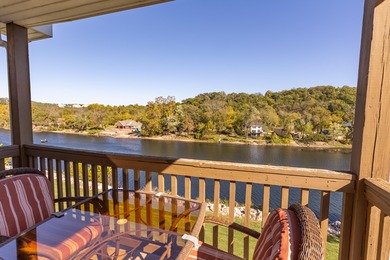 Penthouse Waterfront 2 Bedroom 2 Bath with gorgeous up- close on Pointe Royale Village Country Club in Missouri - for sale on GolfHomes.com, golf home, golf lot