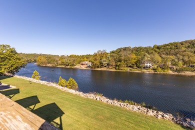 Penthouse Waterfront 2 Bedroom 2 Bath with gorgeous up- close on Pointe Royale Village Country Club in Missouri - for sale on GolfHomes.com, golf home, golf lot