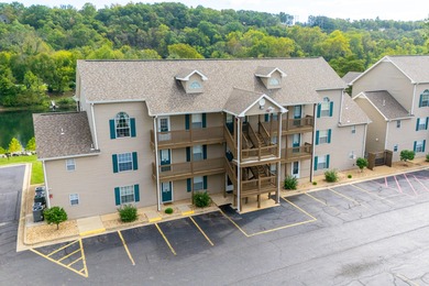 Penthouse Waterfront 2 Bedroom 2 Bath with gorgeous up- close on Pointe Royale Village Country Club in Missouri - for sale on GolfHomes.com, golf home, golf lot