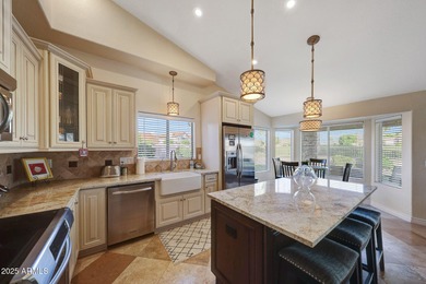 Immaculate, upgraded and perfectly positioned in Monarch Point on The Legend at Arrowhead in Arizona - for sale on GolfHomes.com, golf home, golf lot