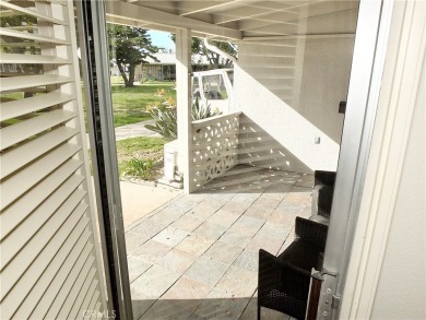 Charming and expanded one-bedroom, one-bathroom cottage nestled on Leisure World Seal Beach Golf Course in California - for sale on GolfHomes.com, golf home, golf lot