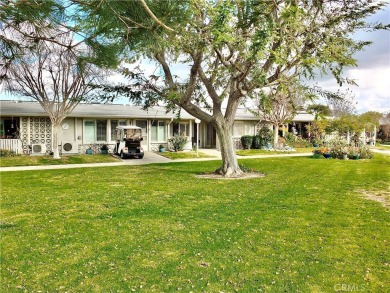 Charming and expanded one-bedroom, one-bathroom cottage nestled on Leisure World Seal Beach Golf Course in California - for sale on GolfHomes.com, golf home, golf lot