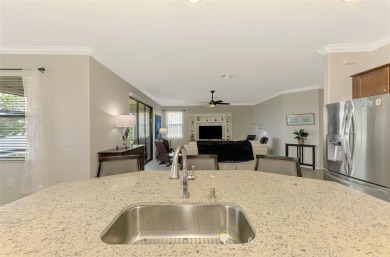 Incredible Waterfront and Golf Course Views from the center of on Sarasota National Golf Club in Florida - for sale on GolfHomes.com, golf home, golf lot