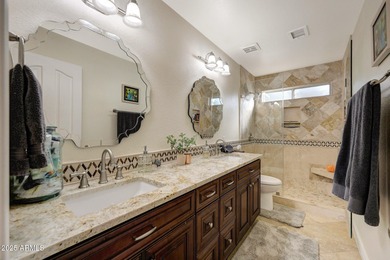 Immaculate, upgraded and perfectly positioned in Monarch Point on The Legend at Arrowhead in Arizona - for sale on GolfHomes.com, golf home, golf lot