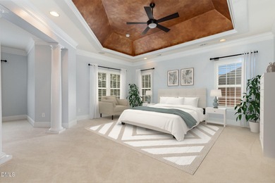 LOCATION! LOCATION! LOCATION! This exceptional luxury residence on Brier Creek Country Club in North Carolina - for sale on GolfHomes.com, golf home, golf lot