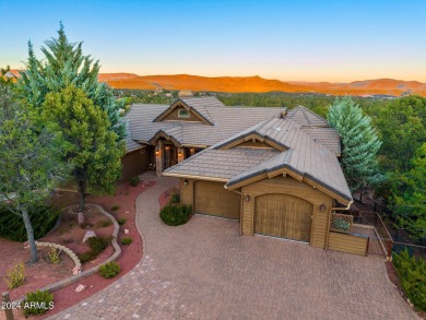 Perched on a hillside, nestled in a private cul-de-sac, and on The Golf Club At Chaparral Pines in Arizona - for sale on GolfHomes.com, golf home, golf lot