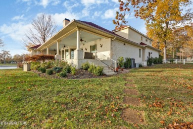 A grand Mediterranean in one of the most coveted locations at on Lake Tansi Village Country Club in Tennessee - for sale on GolfHomes.com, golf home, golf lot