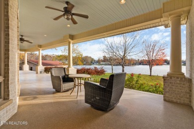 A grand Mediterranean in one of the most coveted locations at on Lake Tansi Village Country Club in Tennessee - for sale on GolfHomes.com, golf home, golf lot