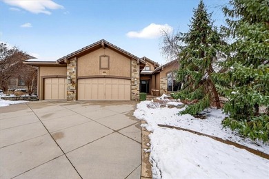 Welcome to this stunning reverse 1.5-story beauty overlooking on Shadow Glen Golf Club in Kansas - for sale on GolfHomes.com, golf home, golf lot