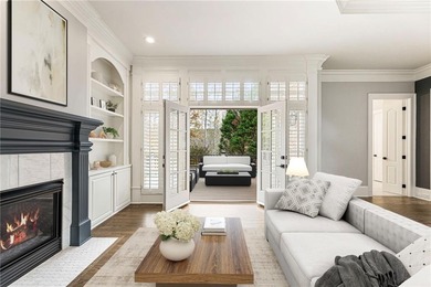 Stunning elegance overlooking the 14th green in gated White on White Columns Country Club in Georgia - for sale on GolfHomes.com, golf home, golf lot