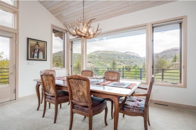 This exceptional 4-bedroom mountain home is perfectly perched on on Rollingstone Ranch Golf Club in Colorado - for sale on GolfHomes.com, golf home, golf lot