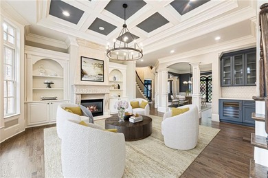 Stunning elegance overlooking the 14th green in gated White on White Columns Country Club in Georgia - for sale on GolfHomes.com, golf home, golf lot