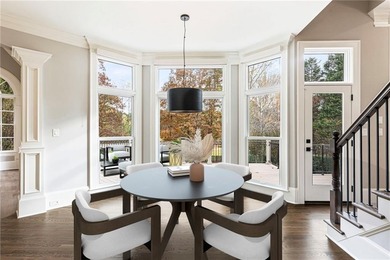 Stunning elegance overlooking the 14th green in gated White on White Columns Country Club in Georgia - for sale on GolfHomes.com, golf home, golf lot