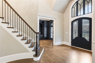 Stunning elegance overlooking the 14th green in gated White on White Columns Country Club in Georgia - for sale on GolfHomes.com, golf home, golf lot