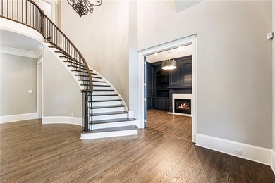 Stunning elegance overlooking the 14th green in gated White on White Columns Country Club in Georgia - for sale on GolfHomes.com, golf home, golf lot