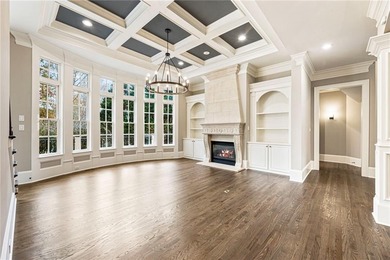 Stunning elegance overlooking the 14th green in gated White on White Columns Country Club in Georgia - for sale on GolfHomes.com, golf home, golf lot