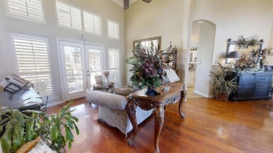 Beautifully situated on 2.3 private acres in the gated, golfing on Pecan Plantation Country Club in Texas - for sale on GolfHomes.com, golf home, golf lot