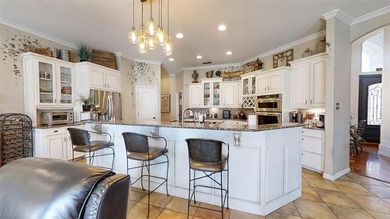 Beautifully situated on 2.3 private acres in the gated, golfing on Pecan Plantation Country Club in Texas - for sale on GolfHomes.com, golf home, golf lot