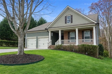 Welcome to 2003 Eagles Ridge, a beautiful Craftsman-style ranch on The Highlands Course at Lake Arrowhead in Georgia - for sale on GolfHomes.com, golf home, golf lot