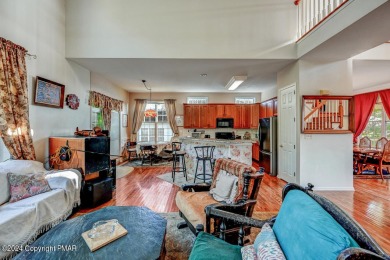 Discover this Stunning Home Built by Toll Brothers with over 3 on Country Club of the Poconos Golf Course in Pennsylvania - for sale on GolfHomes.com, golf home, golf lot