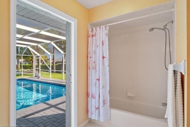 This beautiful 3BD/2BA pool home offers luxurious living in a on Sun n Lake Golf and Country Club in Florida - for sale on GolfHomes.com, golf home, golf lot