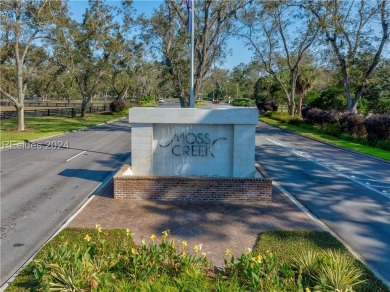 A rare find/seldom available!  You can't find a better location on Moss Creek Golf Club in South Carolina - for sale on GolfHomes.com, golf home, golf lot