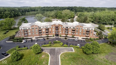 Morse Lake Condo w/ Boat Slip / Boat Lift! on Harbour Trees Golf Club in Indiana - for sale on GolfHomes.com, golf home, golf lot