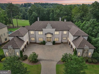 Exceptional Custom Estate on the 5th Hole of Echelon Golf Course on Echelon Golf Club in Georgia - for sale on GolfHomes.com, golf home, golf lot