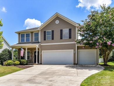 Welcome home to this spacious move-in 4 BR/2.5 bath home w/ on Stonebridge Golf Club in North Carolina - for sale on GolfHomes.com, golf home, golf lot